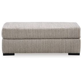 Jasmine Grove Fossil Upholstered Rectangular Ottoman