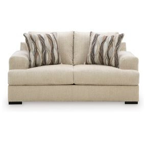 Jasmine Grove Oatmeal 71" Loveseat