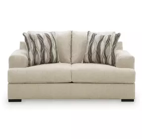 Jasmine Grove Oatmeal 71" Loveseat