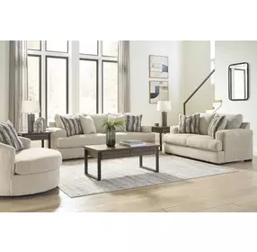 Jasmine Grove Oatmeal Living Room Set