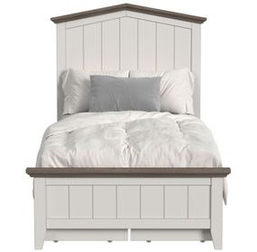 Lodge Cookies and Cream Twin Panel Bed