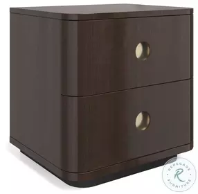 Bachelor Otter Gloss Small Nightstand