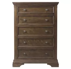 Olivia Rosewood 5 Drawer Chest
