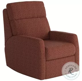 Mimi Berber Henna Power Headrest Rocker Recliner with SoCozi Massage