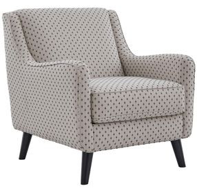 Prelude Feather Colonial Navy Accent Chair