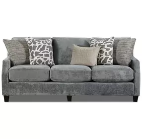 Scarborough Steel Blue 87" Sofa