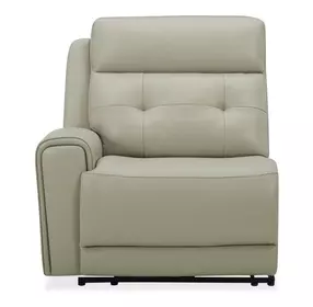 Carrington Baja Stone Leather Zero Gravity Triple Power LAF Power Recliner with USB Charging