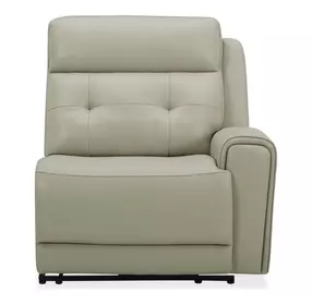 Carrington Baja Stone Leather Zero Gravity Triple Power RAF Power Recliner with USB Charging