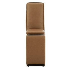 Callihan York Butternut Leather Console with USB Charging