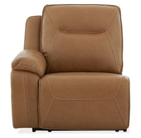 Callihan York Butternut Leather LAF Power Recliner