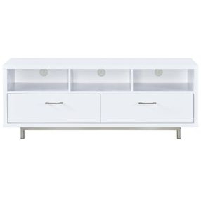 Casey White TV Console