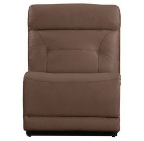 Kingswell Aline Saddle Leather Armless Chair