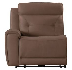 Kingswell Aline Saddle Leather LAF Power Recliner with USB Charging
