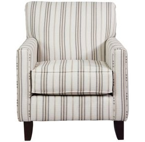 Durango Pewter Unica Oxford Performance Fabric Accent Chair