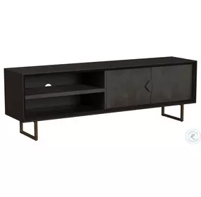 Marsden Charcoal Black 70" TV Stand