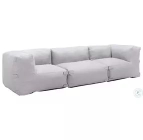Luanda Gray Outdoor Modular Sofa