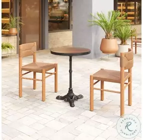 Gazebo Walnut Outdoor Dining Room Set