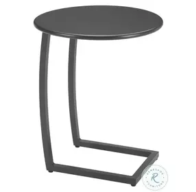 Noga Black Outdoor End Table