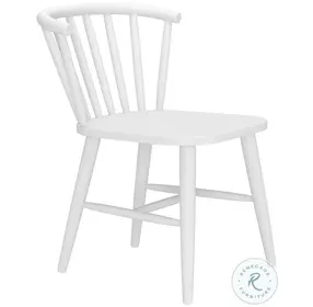 Shio White Outdoor Dining Chair