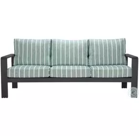Rolig Green Performance Fabric 83" Outdoor Sofa