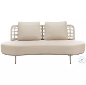 Ruhe Beige 74" Sofa