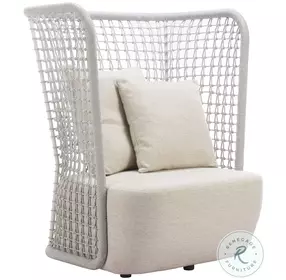 Hudu Beige Accent Chair