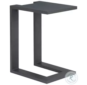 Tudi Black Outdoor Side Table