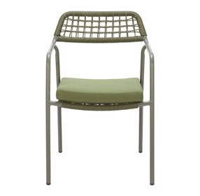 Rio Green Upholstered Outdoor Dining Chair Set of 2