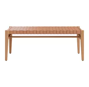 Mizuya Brown Outdoor Dining Bench
