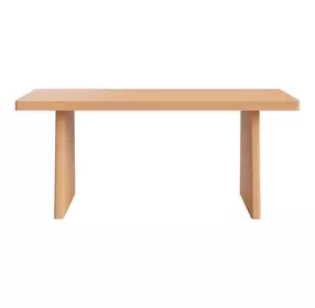 Nimone Natural Outdoor 71" Rectangular Dining Table