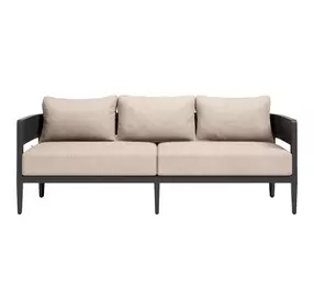 Foret Beige Outdoor 77" Sofa