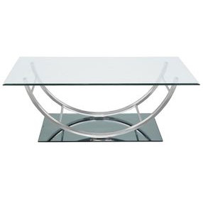 Danville Chrome U Shape Coffee Table