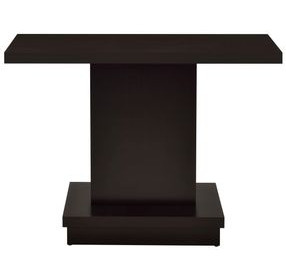 Reston Cappuccino Sofa Table