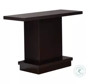 Reston Cappuccino Sofa Table