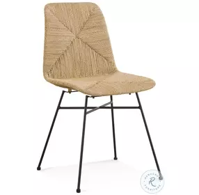 Mandao Tan Seagrass Side Chair