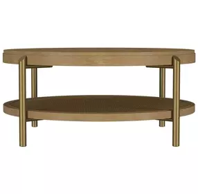 Arini Sand Wash Round Coffee Table