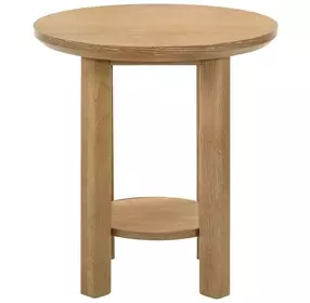 Ottowa Washed Oak Round End Table