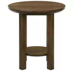 Ottowa Brown Round End Table