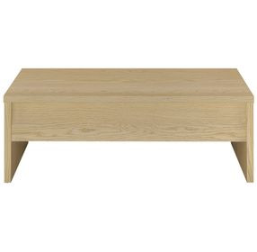 Canoga Light Oak Rectangular Lift Top Cocktail Table