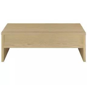 Canoga Light Oak Rectangular Lift Top Coffee Table