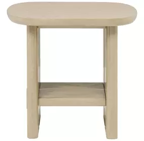 Kailani Beige Oak Square End Table
