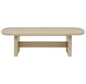 Kailani Beige Oak Rectangular Cocktail Table