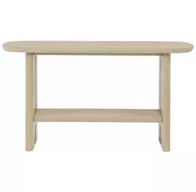 Kailani Beige Oak Rectangular Sofa Table