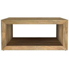 Benton Natural Square Coffee Table