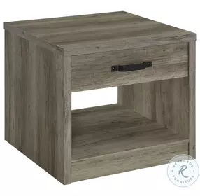 Felix Gray Driftwood End Table