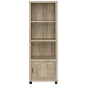 Sachin Antique Pine Media Tower