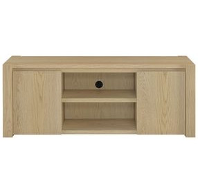 Laurelton Light Oak 60" TV Stand with 2 Doors