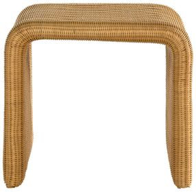 Juanita Natural Square Rattan End Table