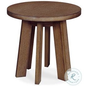 Mesa Napa Cerused Baymont Chairside Table