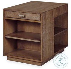 Mesa Napa Cerused Barlett Side Table